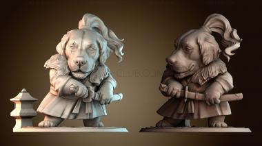 3D модель Золотистый ретривер Ронин (STL)