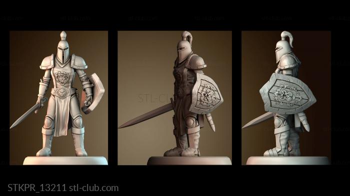 Статуэтки упрощенные Охранница женского пола