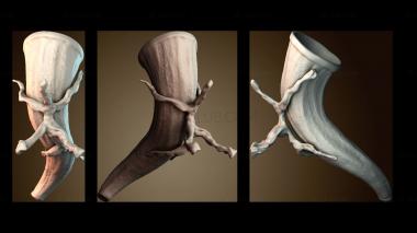 3D модель Рог (STL)