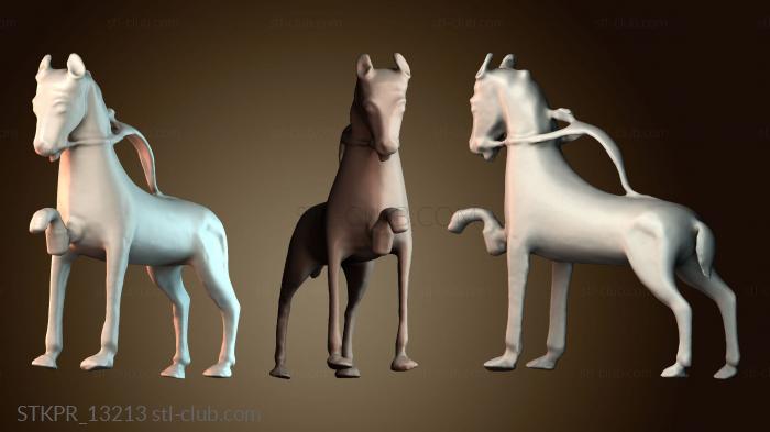 Статуэтки упрощенные Лошадь Акваманил