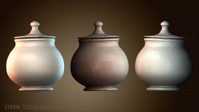 Статуэтки упрощенные Банка из майолики