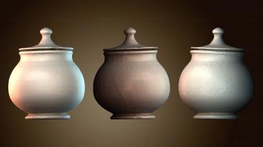 3D модель Банка из майолики (STL)