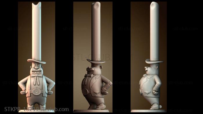 Статуэтки упрощенные Дуг Диммадом Довольно странные родители