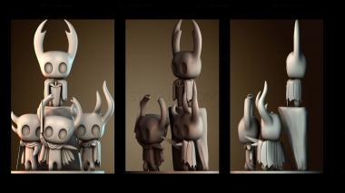 3D модель Полый Рыцарь Братья и сестры Судна (STL)