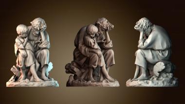 3D модель Крестьянин в беде (STL)