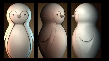 3D модель Пингуин (STL)