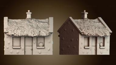 3D модель Традиционный ирландский коттедж (STL)