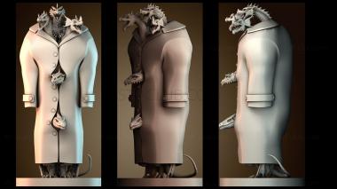 3D модель Вирмлинги в плаще (STL)