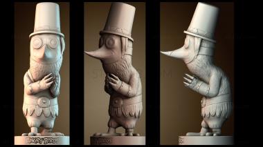 3D модель Zain Angry birds (STL)