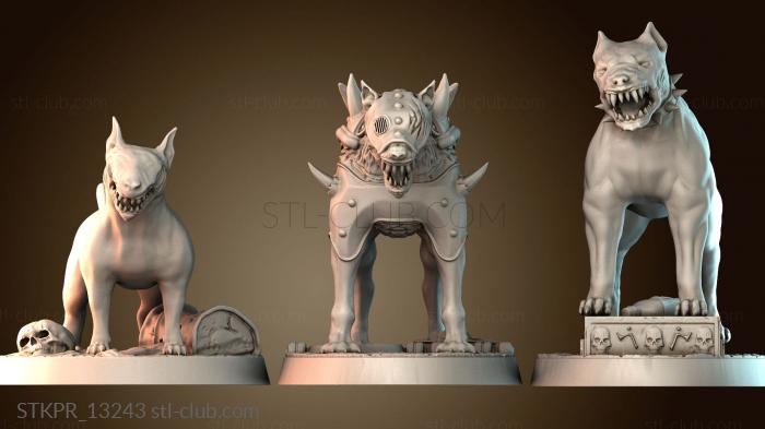 Статуэтки упрощенные Набор гончих мутантов