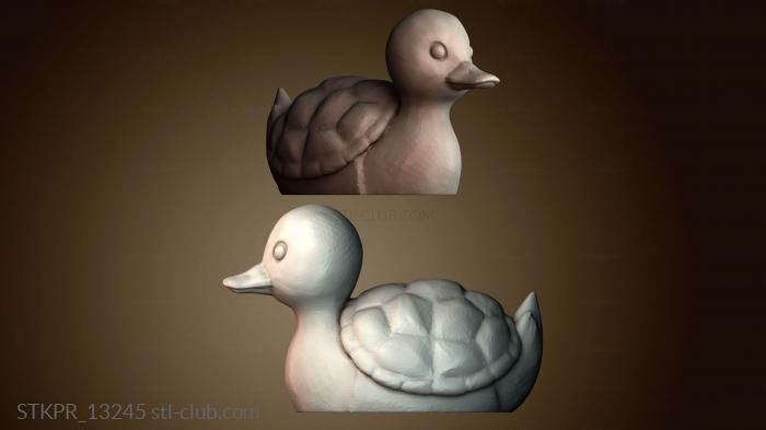 Статуэтки упрощенные Черепаха утка