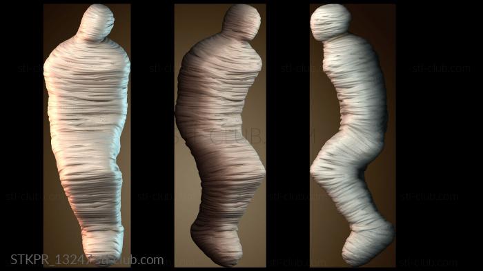 Статуэтки упрощенные Тело в паутине