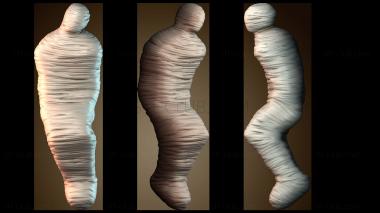 3D модель Тело в паутине (STL)