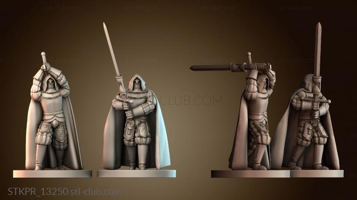 Статуэтки упрощенные Рыцари стражи могил