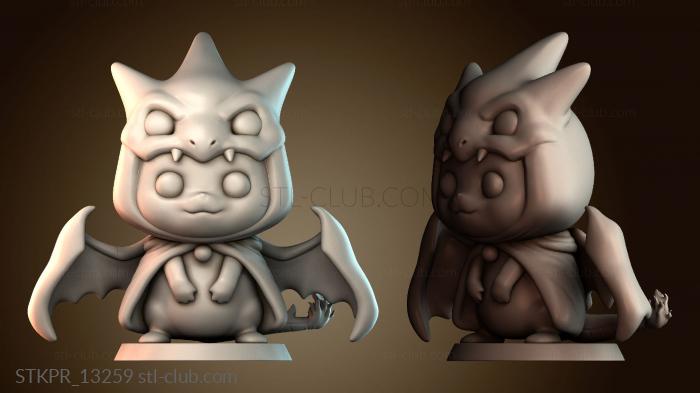 Статуэтки упрощенные Пикачу Покемон