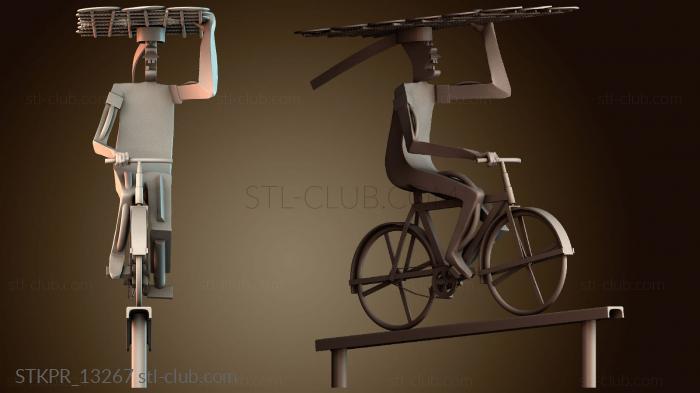 Статуэтки упрощенные Велосипед