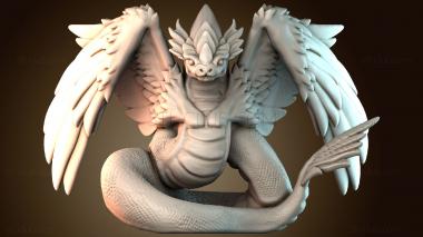 3D модель Коатль (STL)