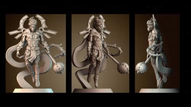 3D модель Паванпутра Хануман — сын бога ветра (STL)