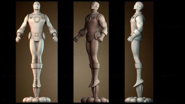 3D модель Классический полет Железного человека (STL)