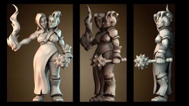 3D модель Эттин (STL)