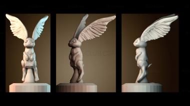 3D модель Летающий кролик (STL)