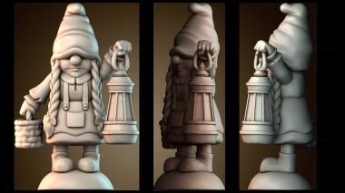 3D модель Садовый гном (STL)