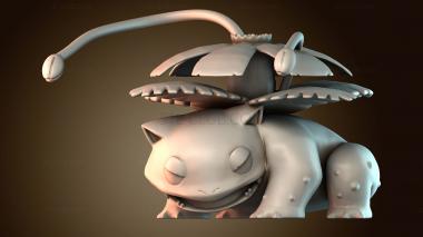 3D модель Венузавр Покемон (STL)