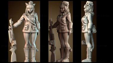 3D модель Часовой Зимней стражи Нёкан (STL)