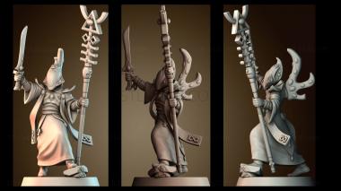 3D модель Эльдарский духовидец (STL)