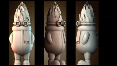3D модель Замороженный персонаж (STL)