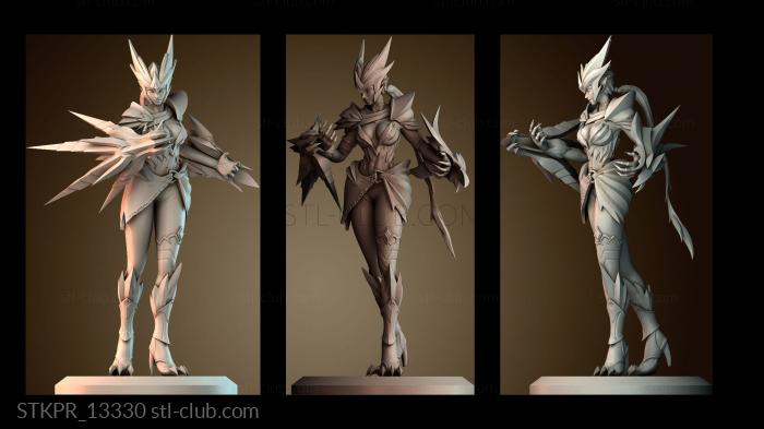 Статуэтки упрощенные Ледяной дракон Шивана League of legends