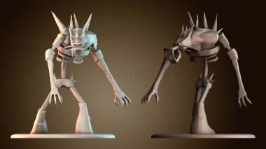 3D модель Ледяной элементаль — Гидрос (STL)