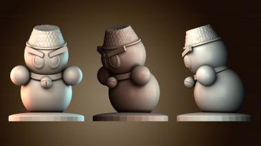 3D модель Вдохновленный Кирби — Chilly (STL)