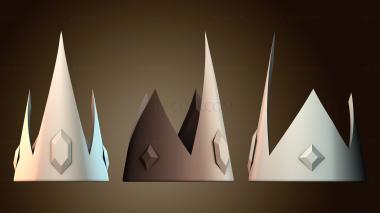 3D модель Корона Ледяных Королей Время Приключений (STL)