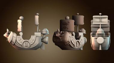 3D модель Лодка One Piece Thousand Sunny Go (STL)