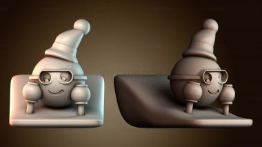 3D модель Pepsi Ski Emoji (STL)