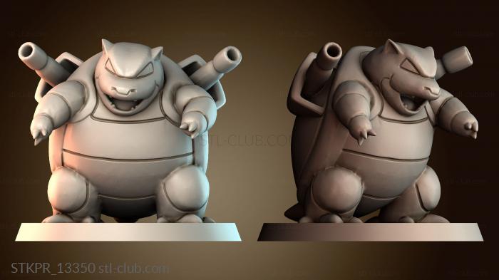 Статуэтки упрощенные Бластойз Покемон