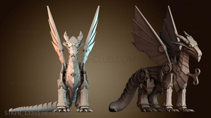 Статуэтки упрощенные Отменить Дракона