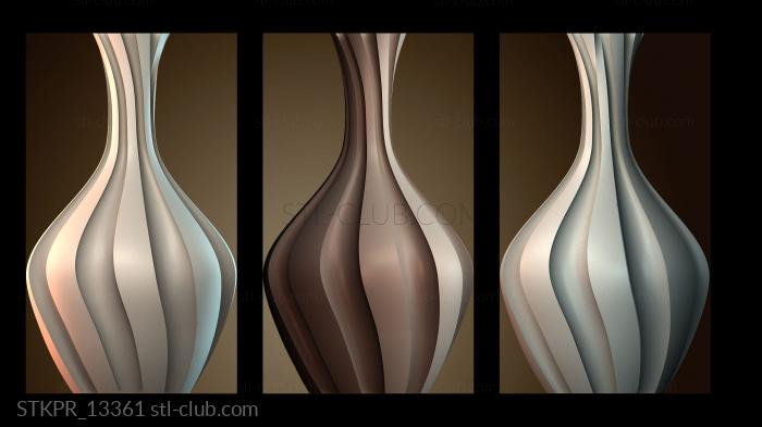 Статуэтки упрощенные Изящная ваза