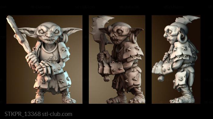 Статуэтки упрощенные Гоблин коммандос