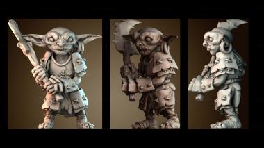 3D модель Гоблин коммандос (STL)