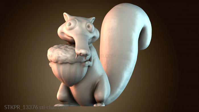 Статуэтки упрощенные Скрэт Ледниковый период