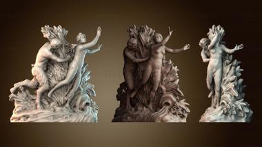 3D модель «Пан, преследующий сиринкс» в Музее изящных искусств в Брюсселе, Бельгия (STL)