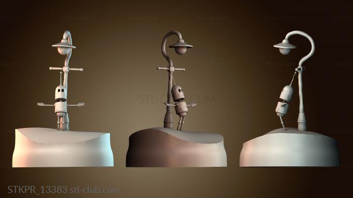 Статуэтки упрощенные Снежный день