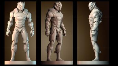 3D модель Фортнайт Омега (STL)