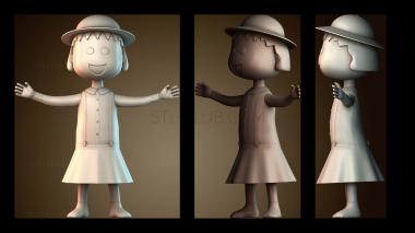 3D модель Маруко Чан (STL)