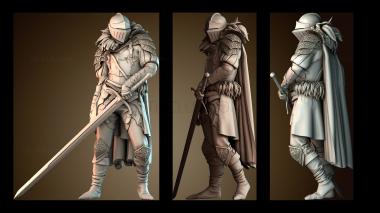 3D модель Рыцарь Сасс (STL)