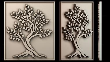 3D модель Стилизованное дерево (STL)