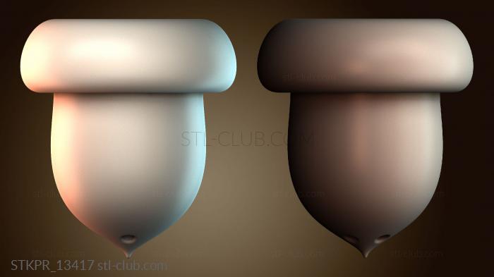 Солонка из желудей