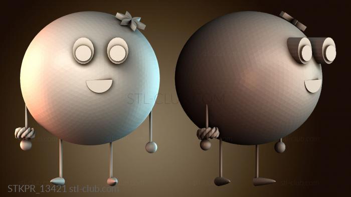 Статуэтки упрощенные Счастливый Холли